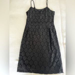 Banana Republic lace black dress